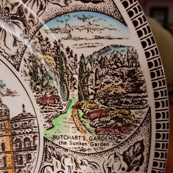 Victoria British Columbia Souvenir Plate - Picture 7 of 7